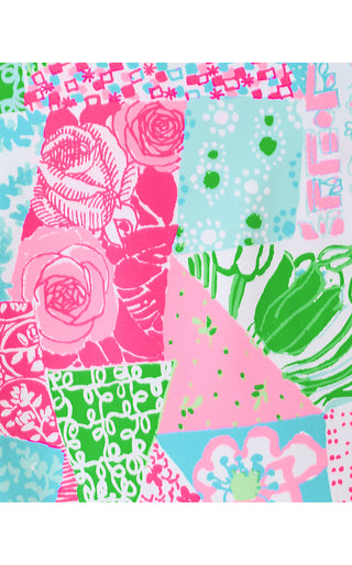 Kohala Skirt Coverup - Multi Crazy Quilt