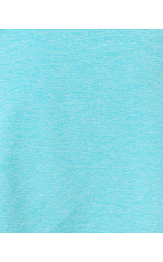 Maryana 15" Lounge Skort - Heathered Capri Blue