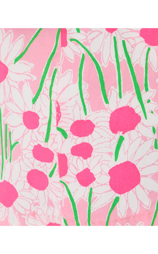 Girls Mini Delores Dress - Conch Shell Pink Sunny Daisies