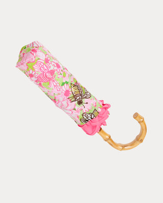 Gwp Travel Umbrella - Pistachio Macaron Bees Knees