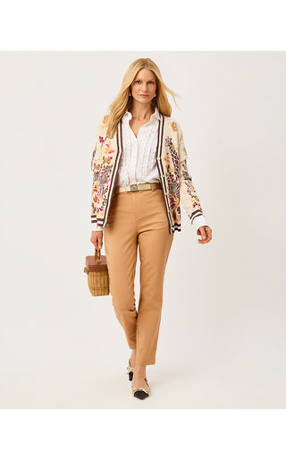 Maralisa Cardigan - Rutabaga Sketching On Safari Jacquard