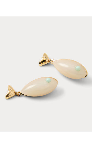 Throw Me A Line Earrings - Mint Condition