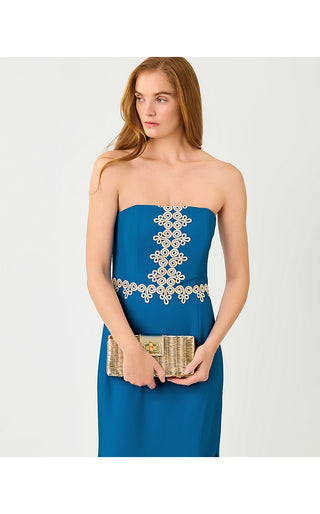Kristella Maxi Dress - Nassau Blue