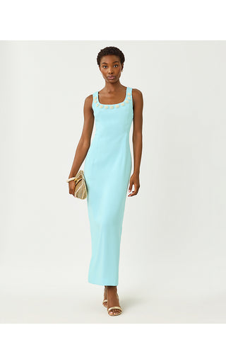 Coralia Maxi Dress - Day Dream Blue
