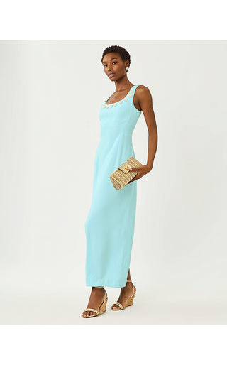 Coralia Maxi Dress - Day Dream Blue