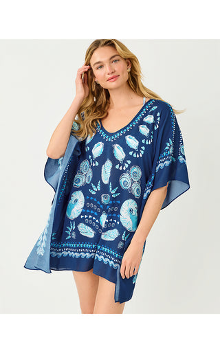 Airsy Coverup - Starlight Navy Shell Shine Engineered