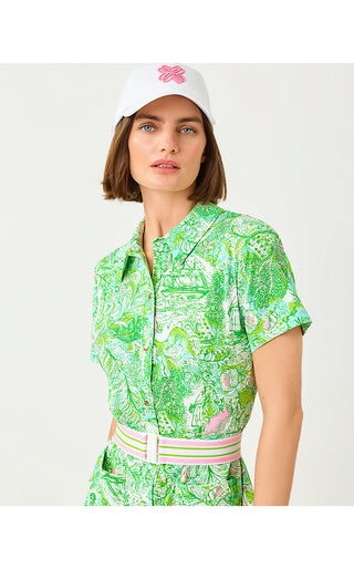 UPF 50+ Luxletic Dominica Dress - Resort White Ship To Shore