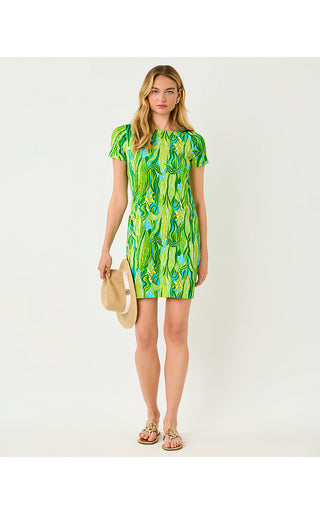 UPF 50+ Chelle ChillyLilly Dress - Turquoise Tide Sweet Corn