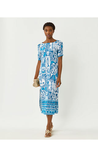 UPF 50+ Zarah Dress - Resort White Oversized Harlillyquin Engineered