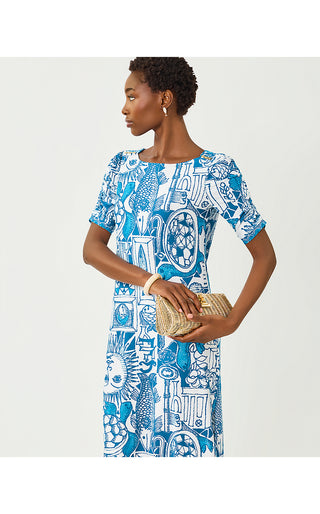 UPF 50+ Zarah Dress - Resort White Oversized Harlillyquin Engineered