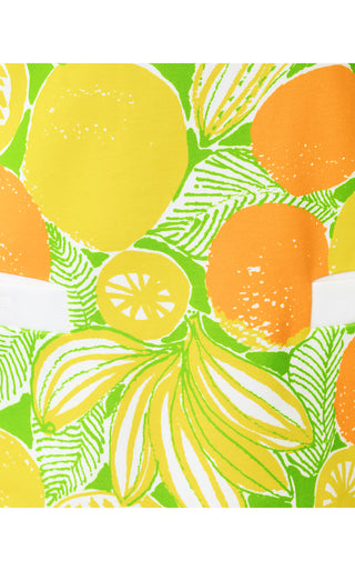 Duffy Shift Dress - Island Palm Oversized Zesty