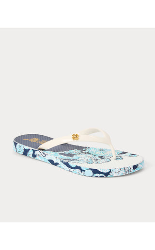 Pool Flip Flop - Resort White Shell Shine Engineered