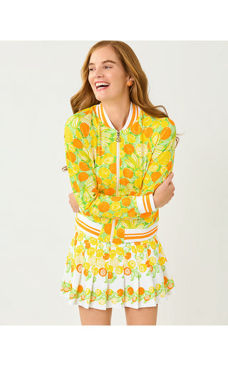 UPF 50+ Luxletic Jaydea Jacket - Island Palm Zesty
