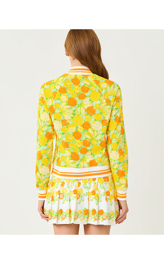 UPF 50+ Luxletic Jaydea Jacket - Island Palm Zesty