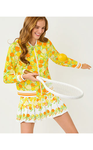 UPF 50+ Luxletic Jaydea Jacket - Island Palm Zesty