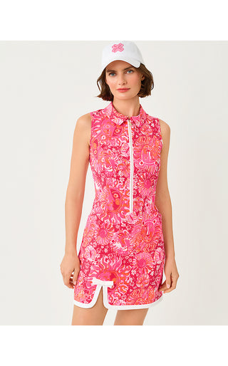 UPF 50+ Luxletic Kathy Bow Dress - Paradise Punch Jims Stuff