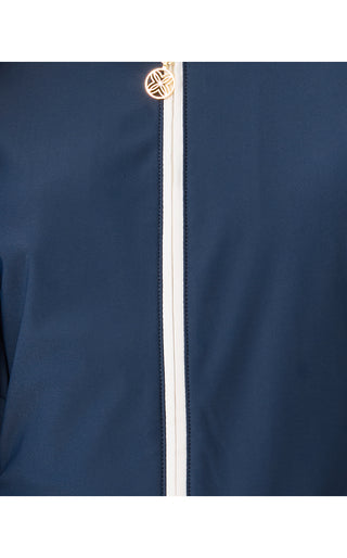 UPF 50+ Luxletic Ainsley Jacket - Low Tide Navy