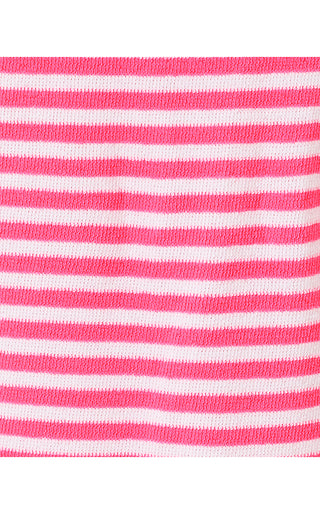 Maralyn Dress - Cherry Blossom Pink St Tropez Stripe