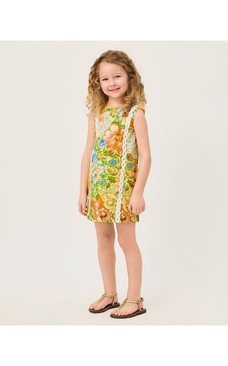 Girls Little Lilly Classic Shift Dress - Rutabaga Sympeony