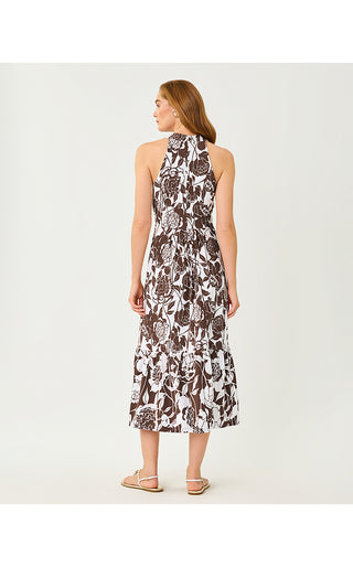 Wisteria Midi Dress - Resort White Marni