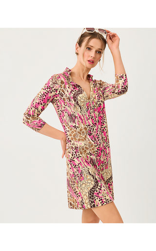 Annelie Dress - Pink Aster Sketching On Safari