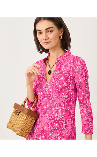 Annelie Dress - Pink Aster The Casbah Allover