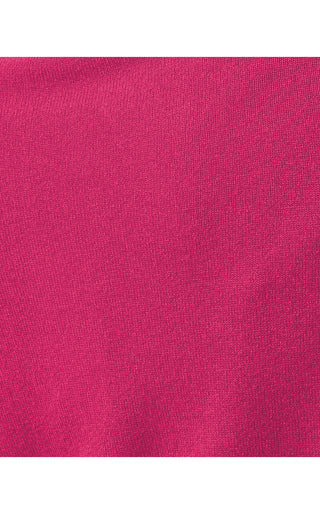 Tippery Longer Length Cashmere Cardigan - Berry Bouquet