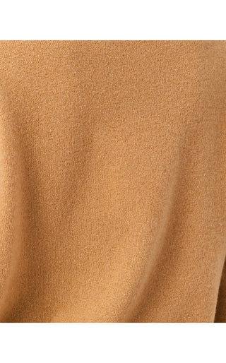 Tippery Longer Length Cashmere Cardigan - Heathered Iced Latte