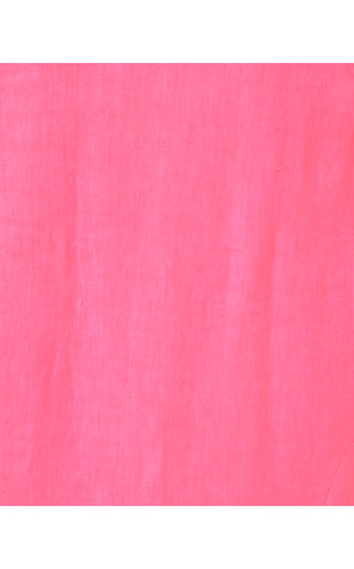 Kavalla Linen Dress - Cherry Blossom Pink