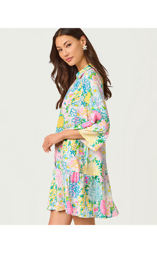 Rayanna Tunic Dress - Multi Lilly Garden