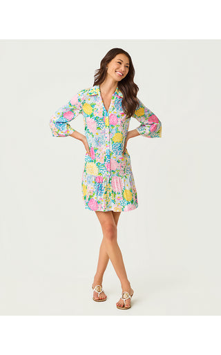 Rayanna Tunic Dress - Multi Lilly Garden