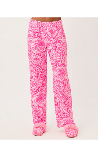 Lysandra Pajama Pant - Pink Aster A Rose By Any Other Name