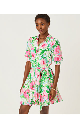 Larkyn Shirtdress - Multi Poppy Party