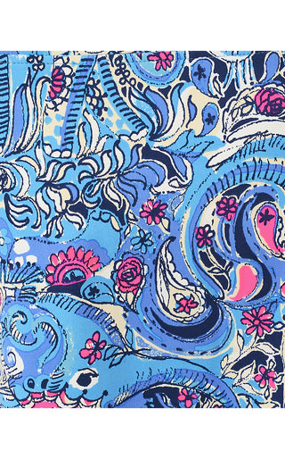 UPF 50+ Luxletic Meena Bow Skort - Multi Paisley Parade
