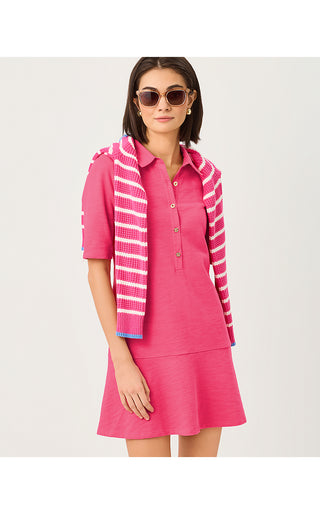 Carmelia Dress - Pink Aster