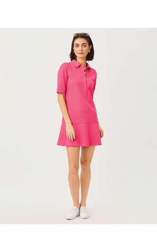 Carmelia Dress - Pink Aster