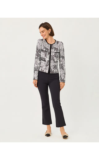 Annamarie Quilted Jacket - Coconut Crossgrain Z