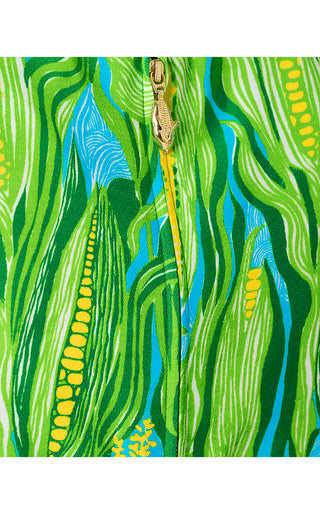 Aisling Shift Romper - Turquoise Tide Sweet Corn Engineered Romper