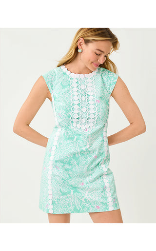 Rosalena Stretch Shift Dress - Mint Condition Fantastical