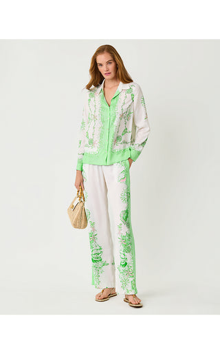 Koko Button Down - Resort White Ship To Shore Engineered