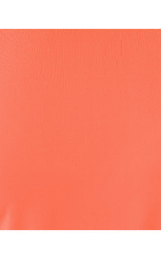 UPF 50+ Luxletic Westley Cutout Tank - Sunset Orange