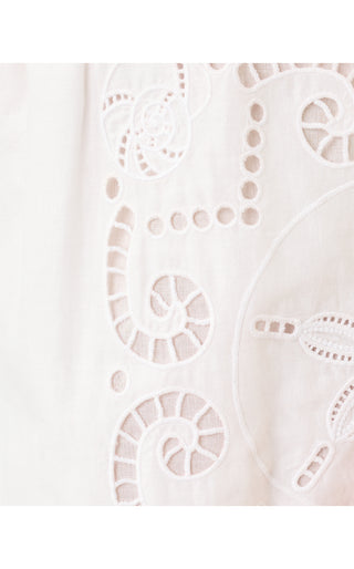 Kilah Eyelet Short - Resort White Shell Of A Time Engineered