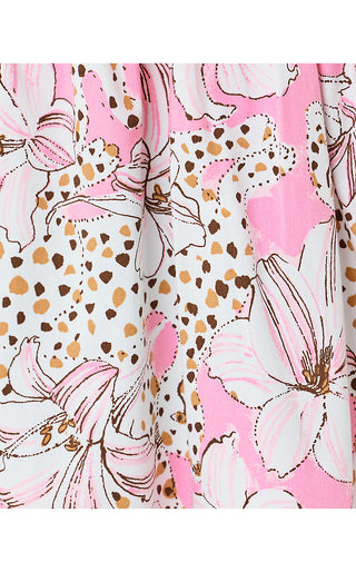 Girls Mini Haylan Dress - Conch Shell Pink Wildness