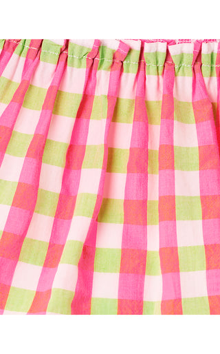 Hadly Smocked Top - Cherry Blossom Pink Summer Lovin Gingham