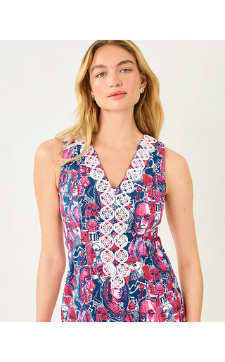 Otta Stretch Shift Dress - Starlight Navy Its A 250Th A Celebration