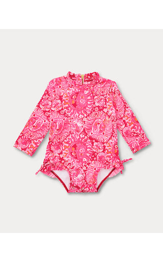UPF 50+ Idella Infant Swimsuit - Paradise Punch Lil Jims Stuff