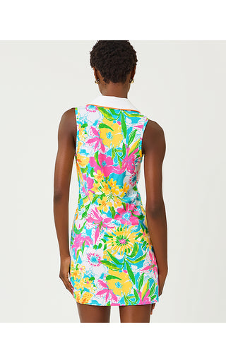 UPF 50+ Luxletic Cayo Costa Sleeveless Dress - Multi Lovely Lilly