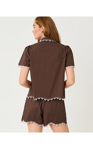 Rikki Short Sleeve Top - Coco Beach Marni