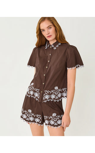 Rikki Short Sleeve Top - Coco Beach Marni