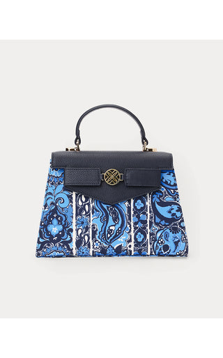 Irvine Top Handle Bag - Low Tide Navy The Casbah Engineered
